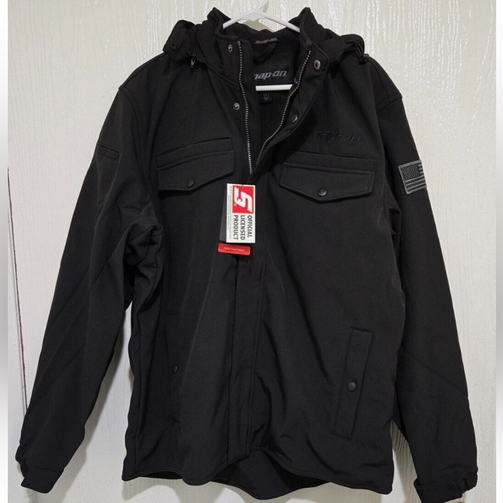 Snap-on Black Men's Jacket NWT size XL